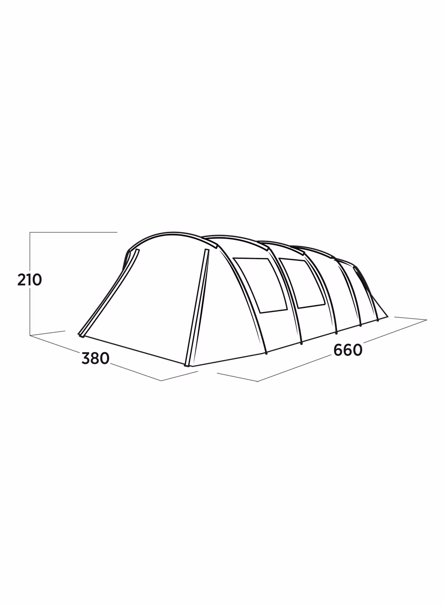Намет для родини Easy Camp Sola 6