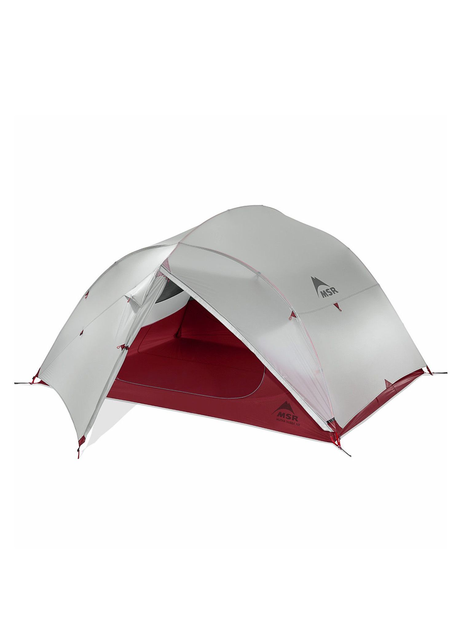 Намет 3-місний MSR Mutha Hubba NX 3-Person Backpacking Tent - gray