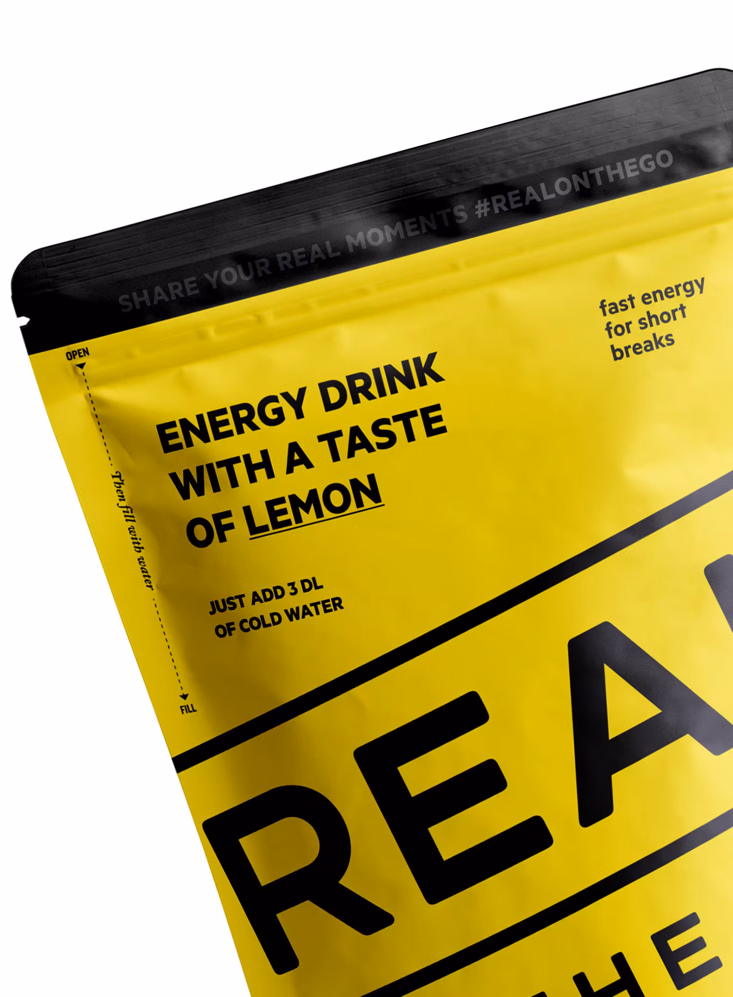 Енергетичні напої Real Turmat Energy drink Taste of Lemon 330 ml