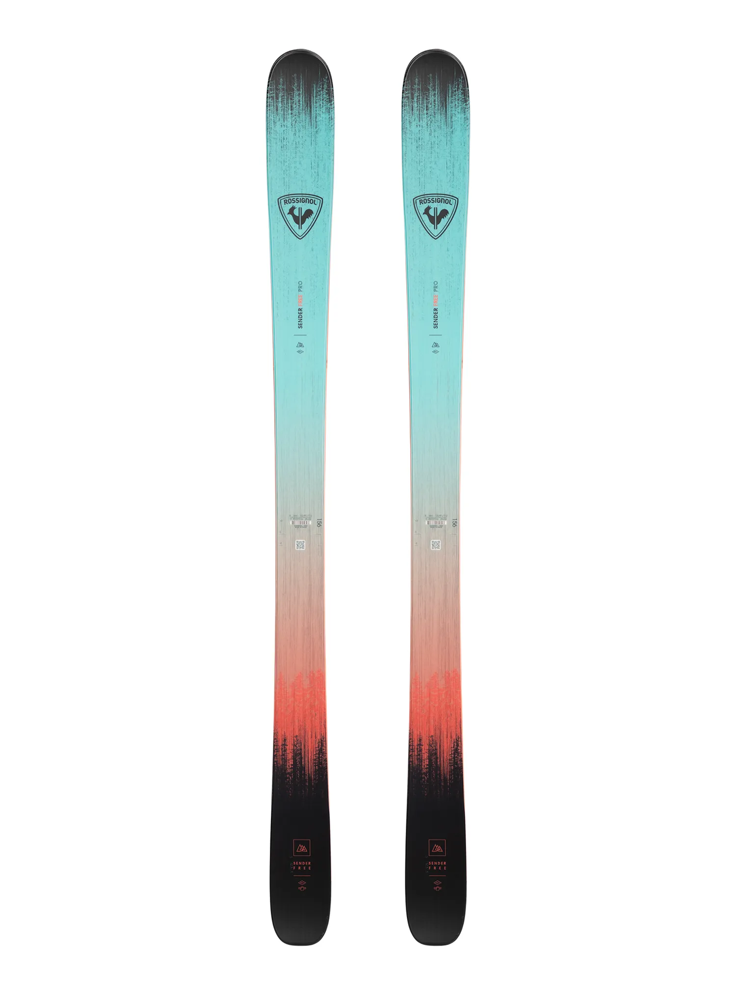 лижі для фрірайду Rossignol Sender Free Pro Open - multicolor