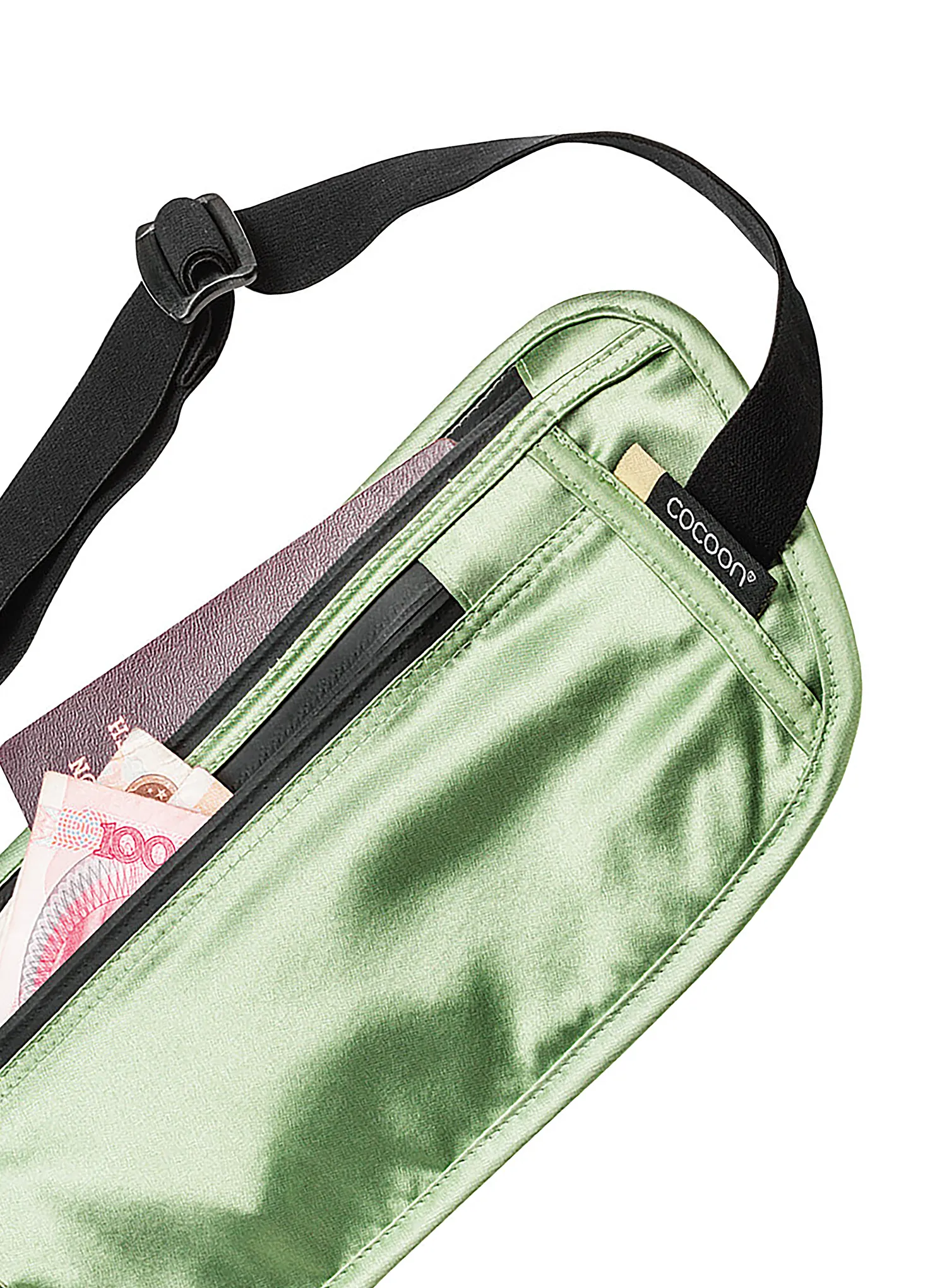 Сумка поясна Cocoon Secret Waist Wallet - Silk - light green