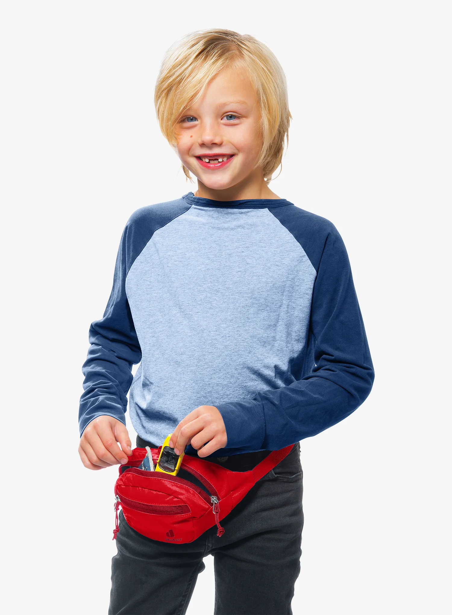 Сумка поясна дитяча Deuter Junior Belt - cherry
