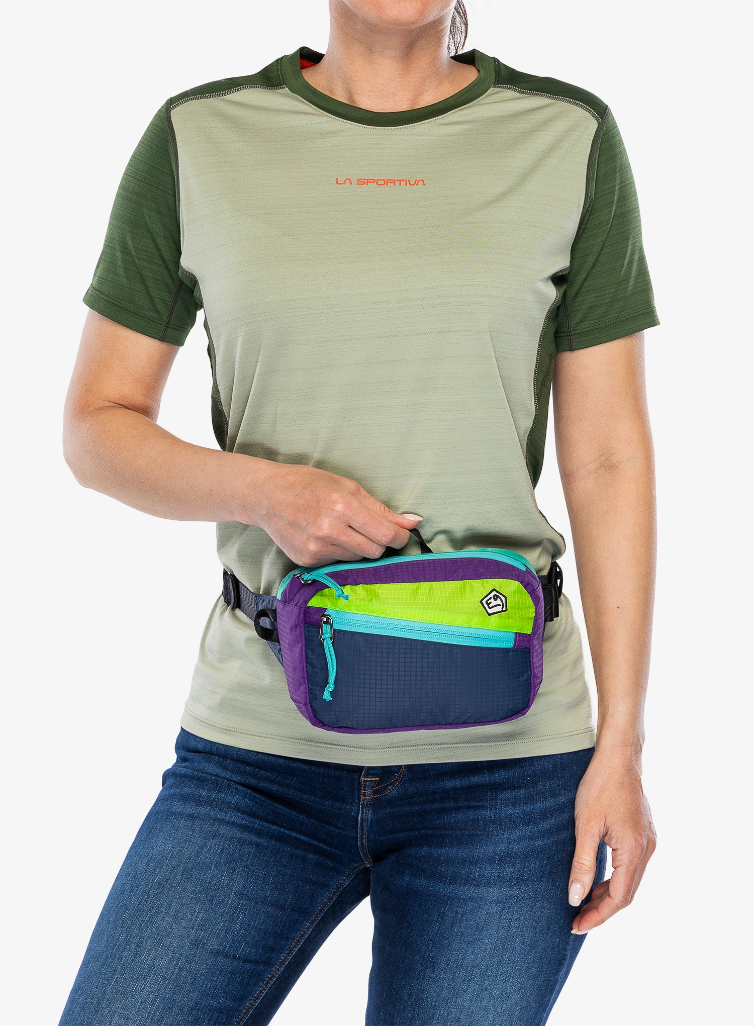 Сумка поясна E9 Kangaroo - purple
