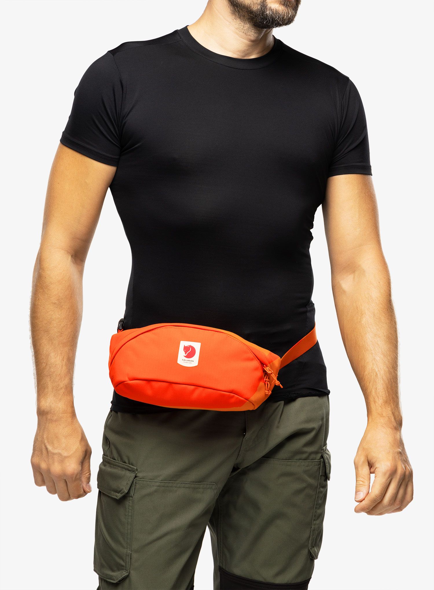 Сумка поясна Fjallraven Ulvo Hip Pack Medium - hokkaido orange