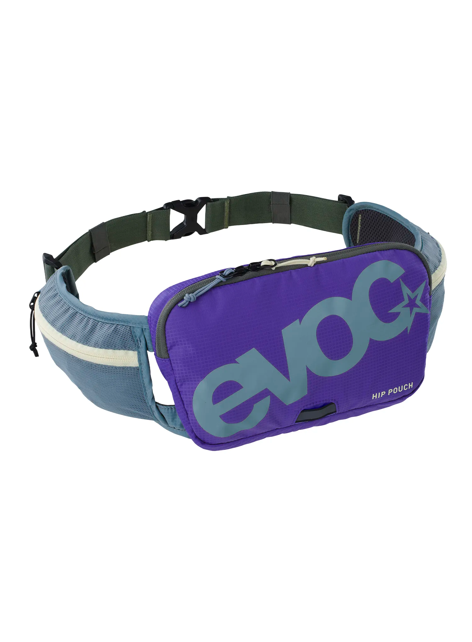 Сумка поясна велосипедна Evoc Hip Pouch 1 - steel/violet/dark olive