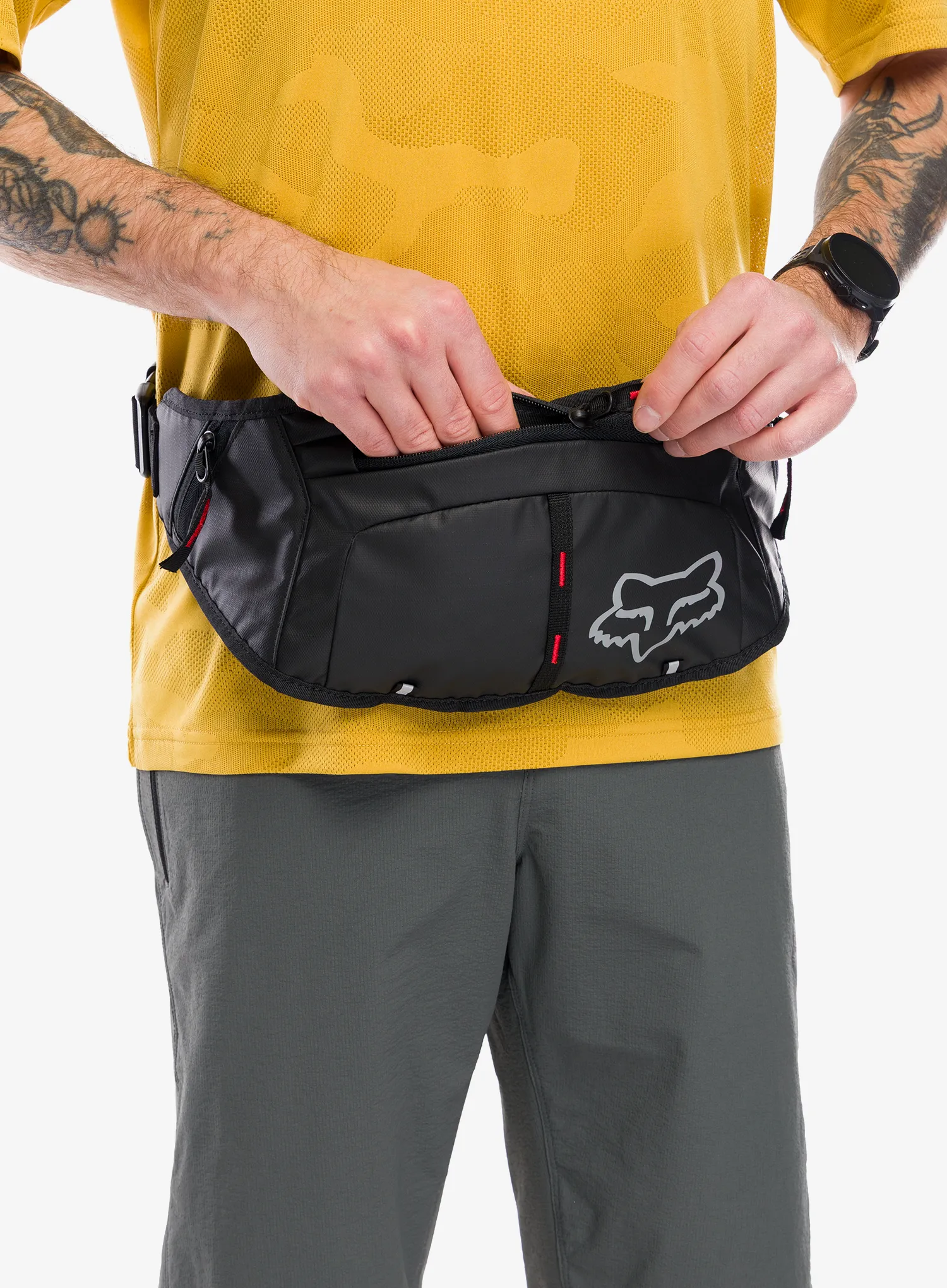 Сумка поясна велосипедна Fox Slim Hip Pack - black