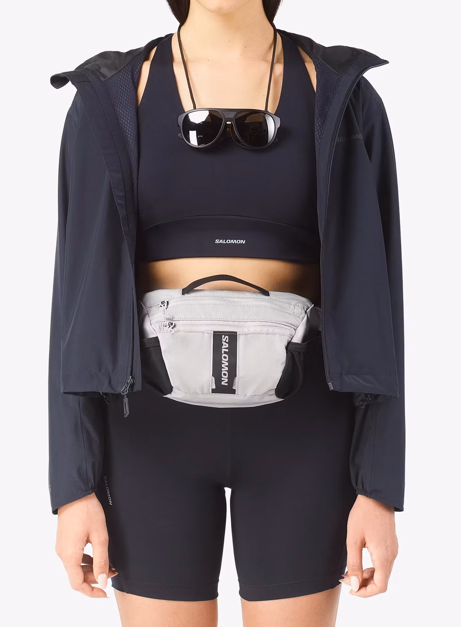 Сумка поясна Salomon ACS Waist Pack 3 - paloma/black