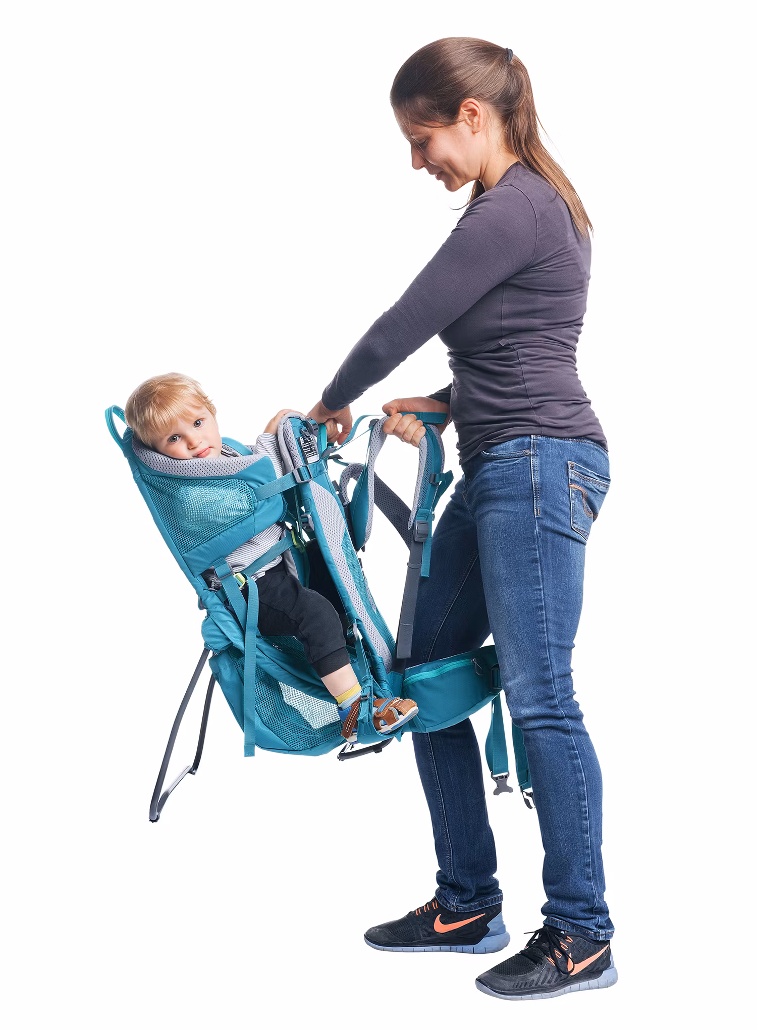 Рюкзак-переноска Deuter Kid Comfort Active SL - denim