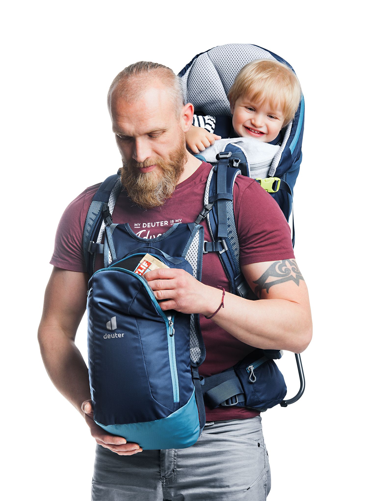 Рюкзак-переноска Deuter Kid Comfort Pro - midnight