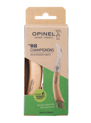 Ніж туристичний Opinel No.08 Mushroom - steel