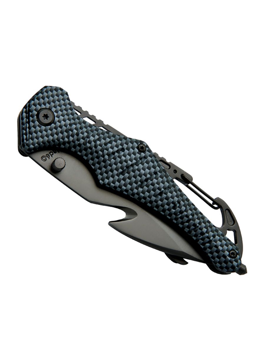 Ніж туристичний Baladeo Security Knife Emergency - carbon fiber