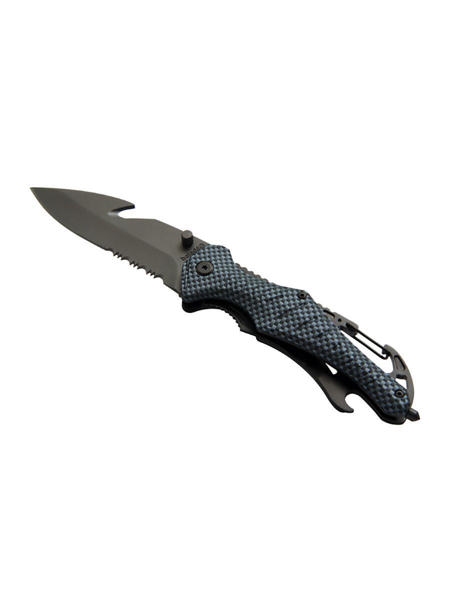 Ніж туристичний Baladeo Security Knife Emergency - carbon fiber