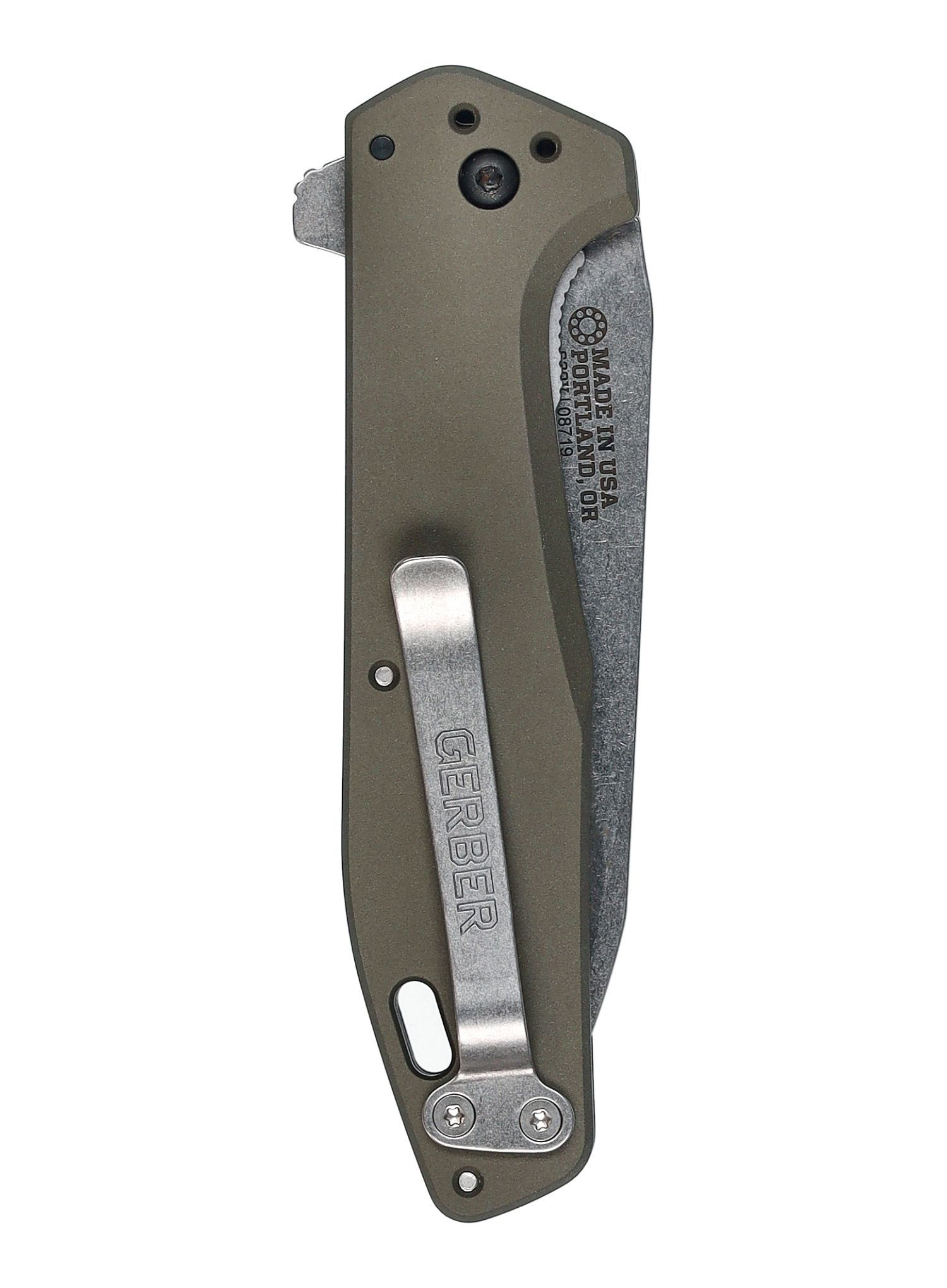 Ніж туристичний Gerber Fastball Warncliff - green