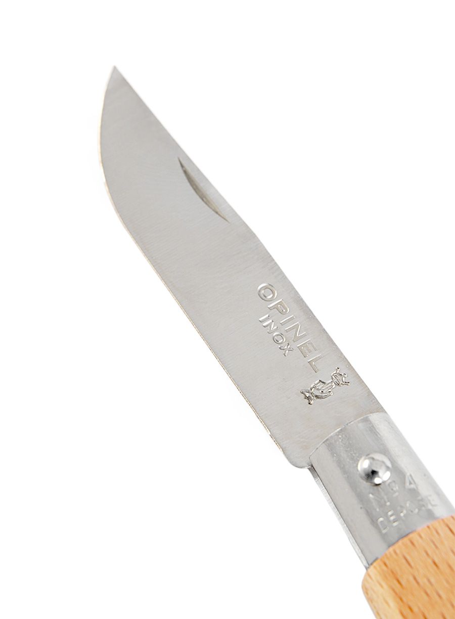 Ніж туристичний Opinel No.04 Inox Natural