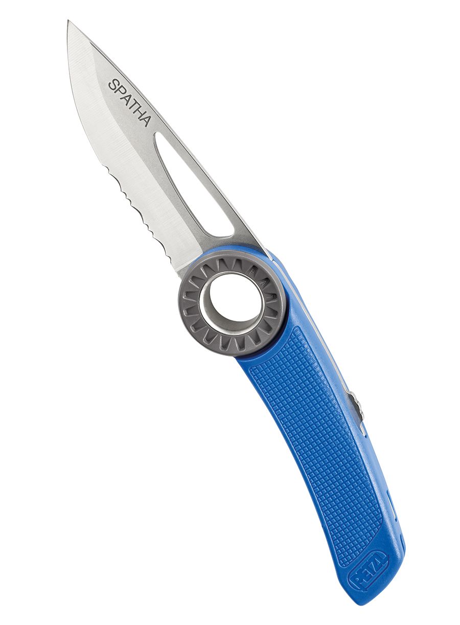Ніж туристичний Petzl Spatha - blue
