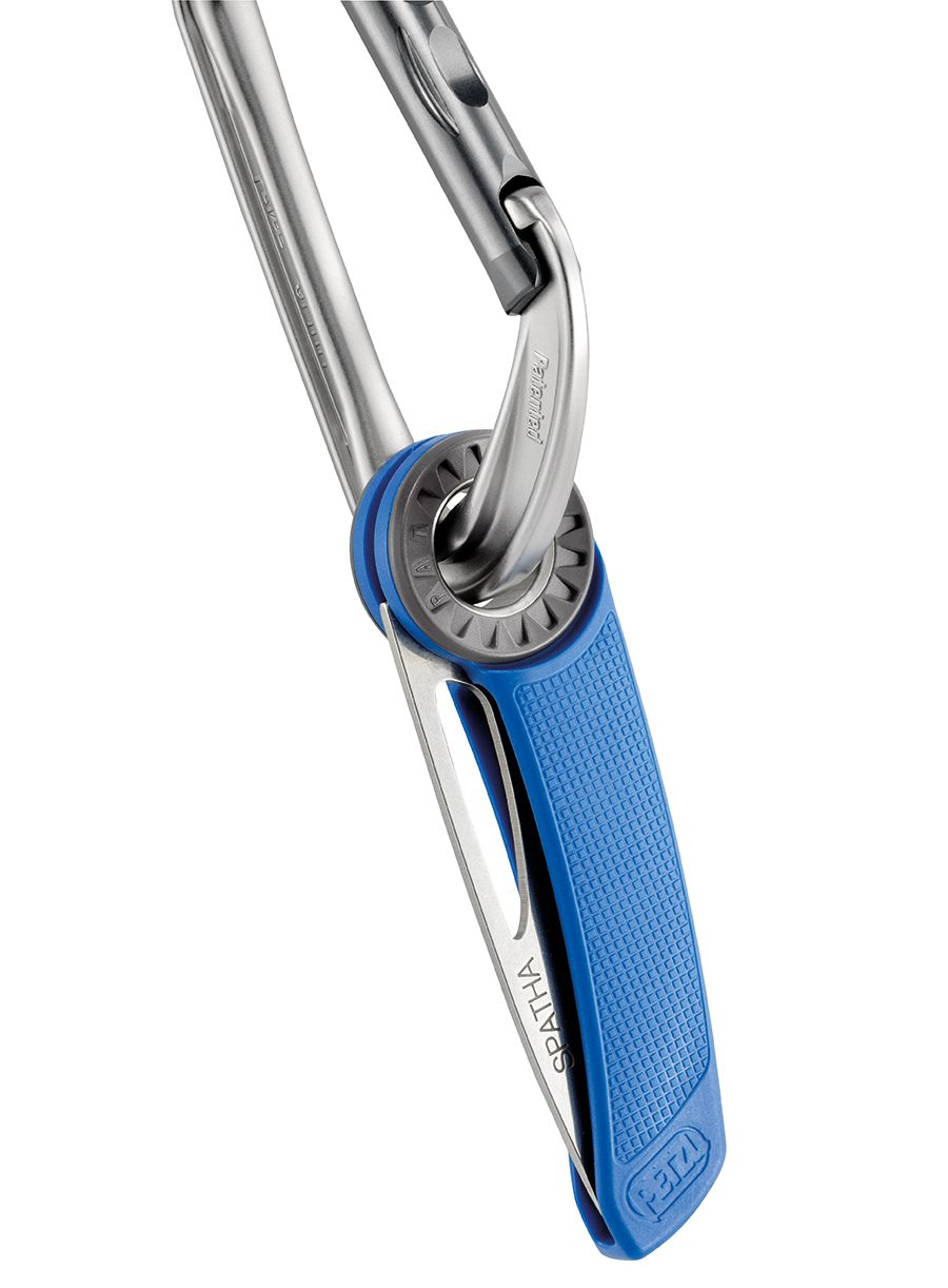 Ніж туристичний Petzl Spatha - blue
