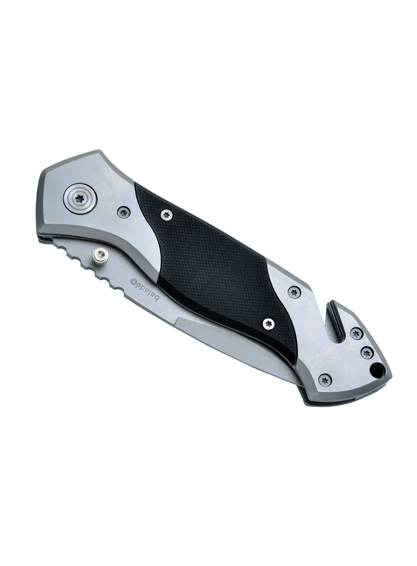 Ніж туристичний Baladeo Rescue Security Knife - black