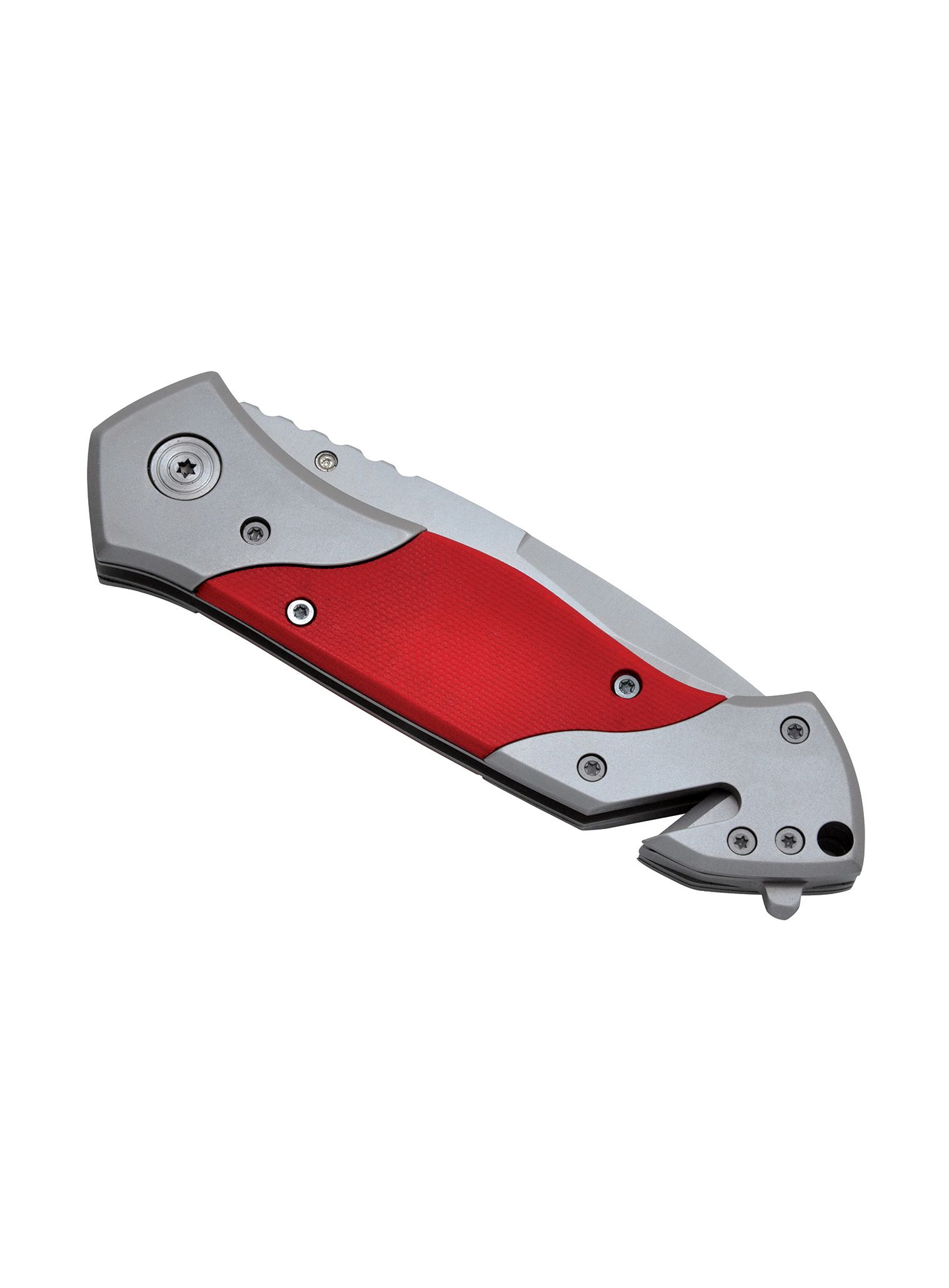 Ніж туристичний Baladeo Rescue Security Knife - red