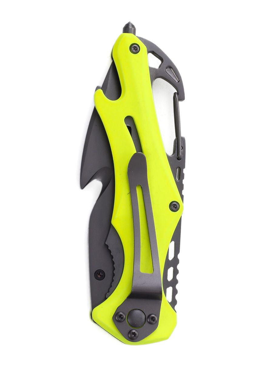 Ніж туристичний Baladeo Security Knife Emergency - yellow