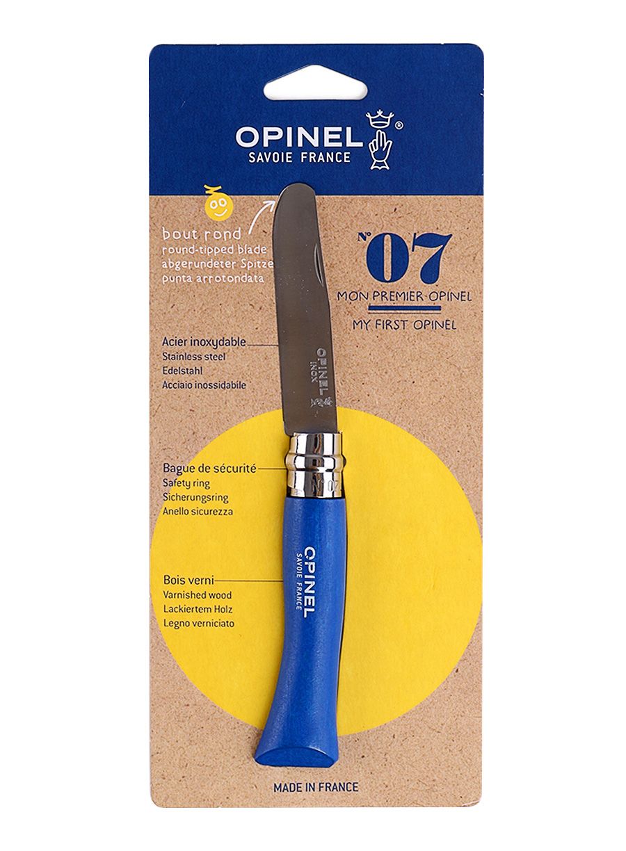 Ніж туристичний Opinel My First Opinel No.07 - blue