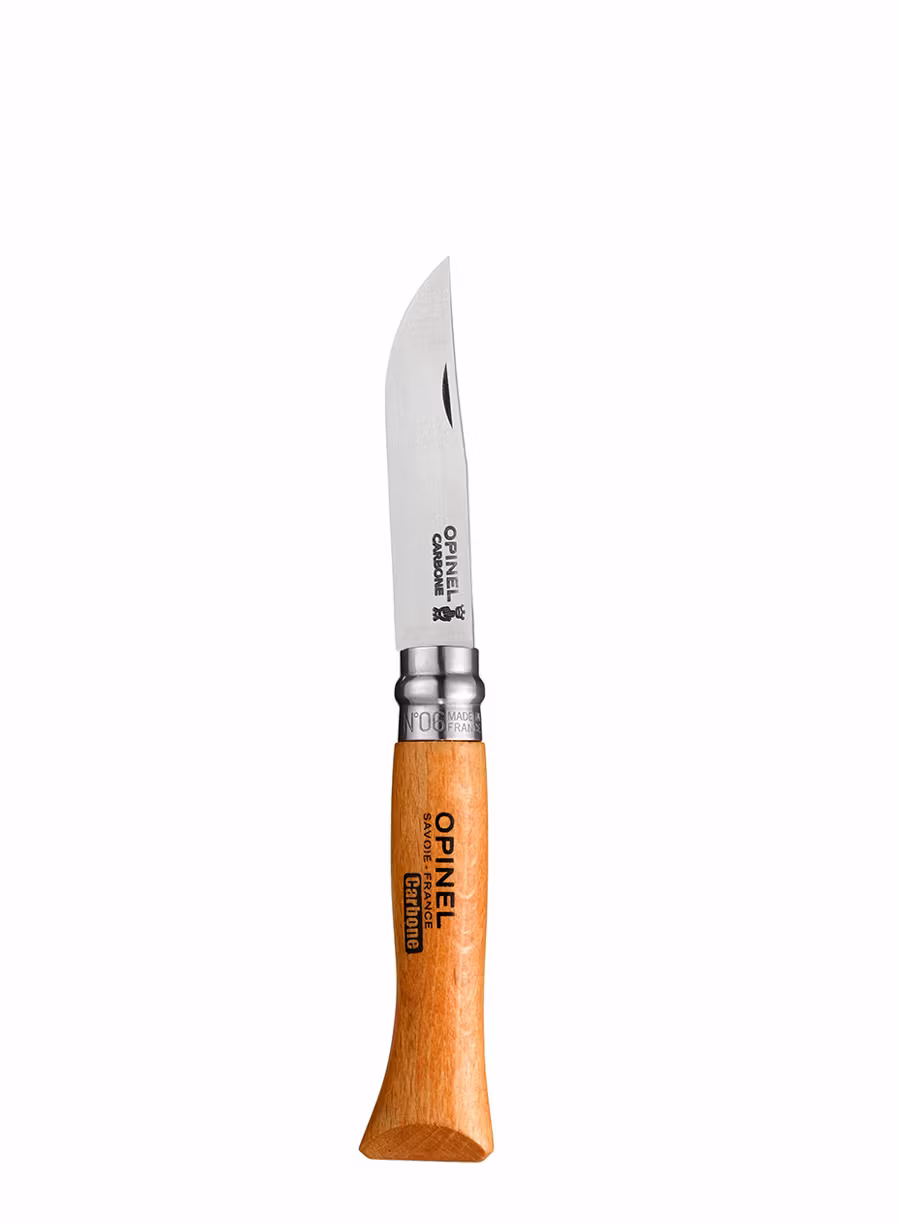 Ніж туристичний Opinel No.06 Carbon Steel