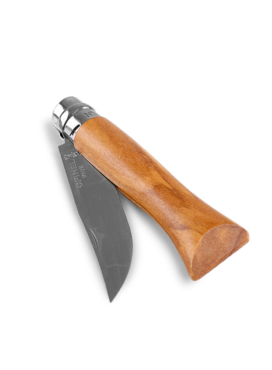 Ніж туристичний Opinel No.06 Inox Lux - olive