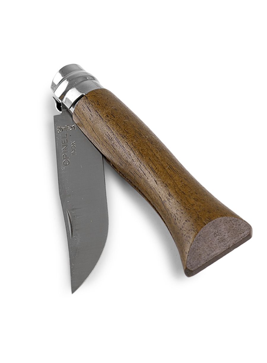 Ніж туристичний Opinel No.06 Inox Lux - walnut