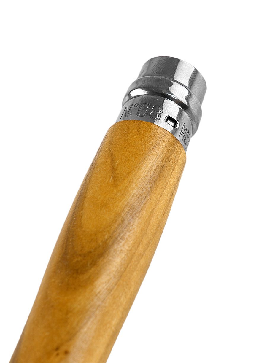Ніж туристичний Opinel Inox Lux Olive No.08 - olive