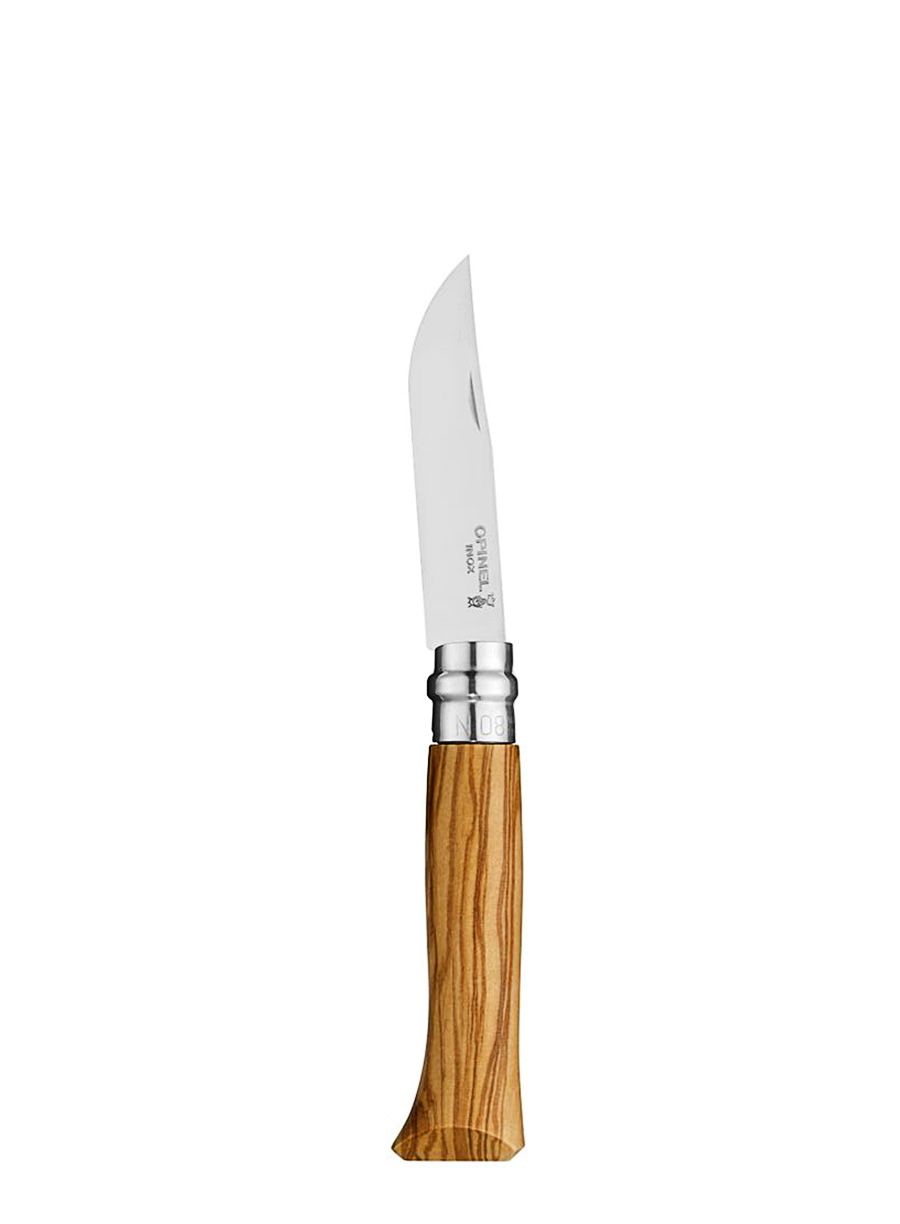 Ніж туристичний Opinel Inox Lux Olive No.08 - olive