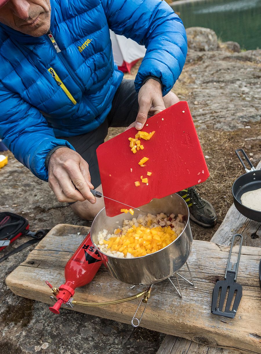 Ніж туристичний MSR Alpine Kitchen Knife - blue
