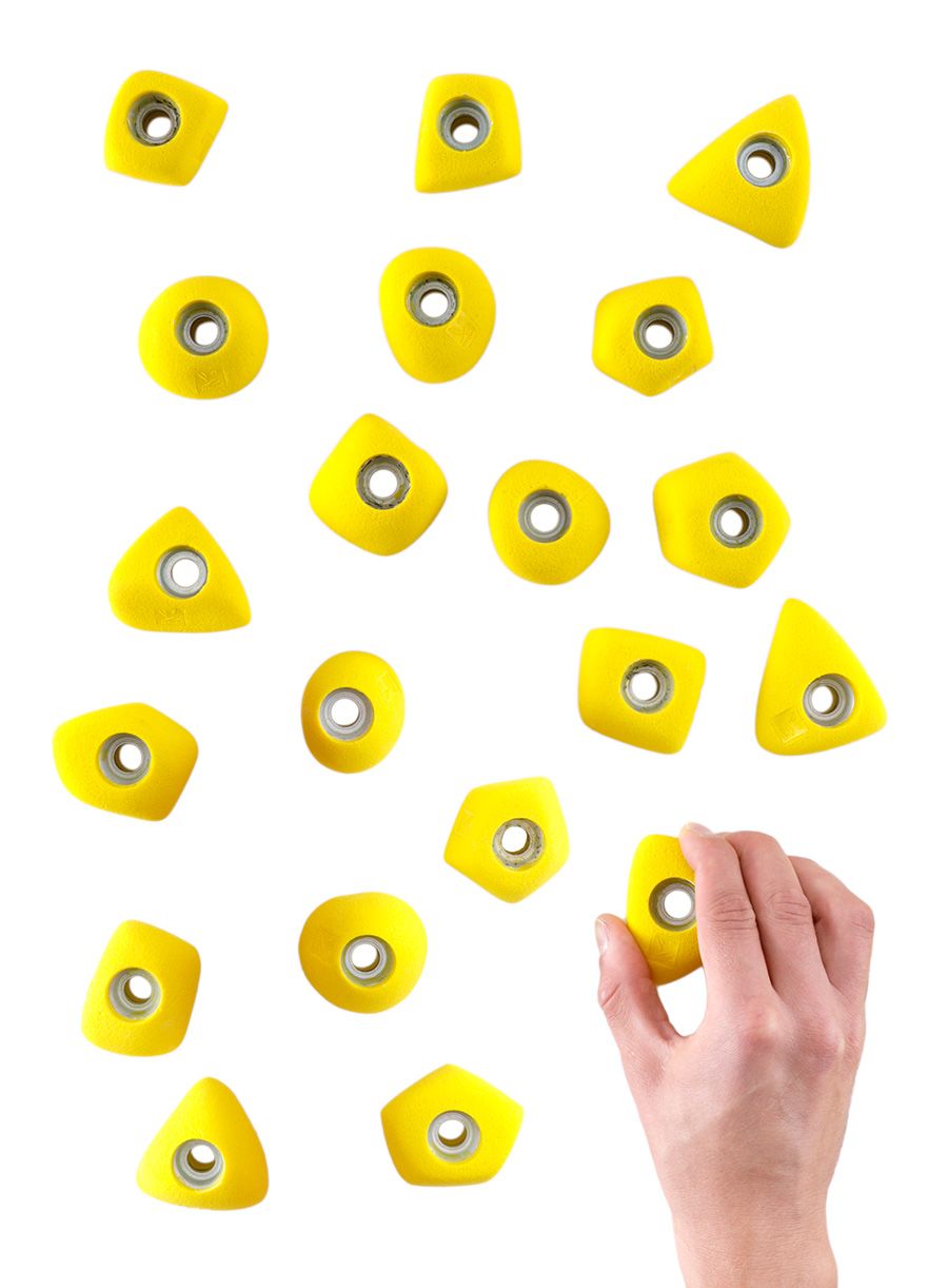 Зачепи для скелелазіння Ocun Footholds - yellow