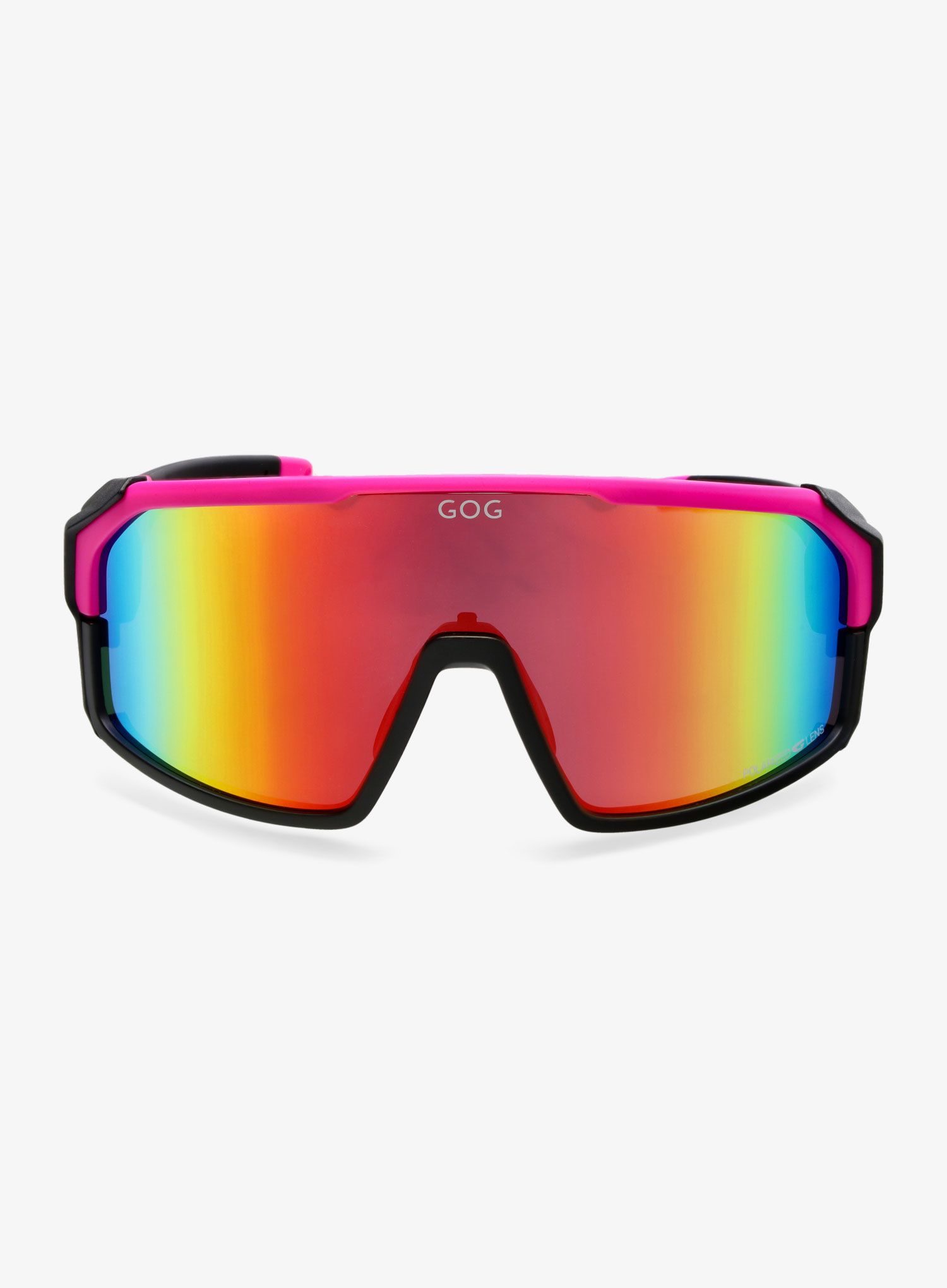 Окуляри поляризаційні GOG Annapurna - red/matt neon pink/black