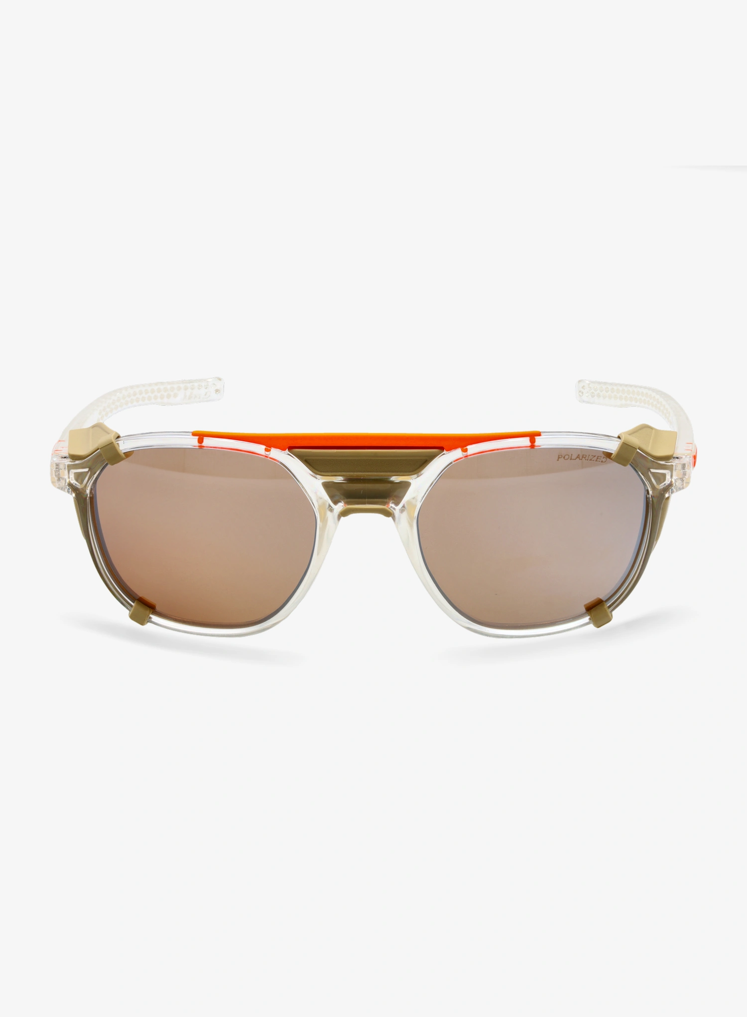 Окуляри поляризаційні Julbo Slack Cover - Polarized 3+ - shiny crystal/camel