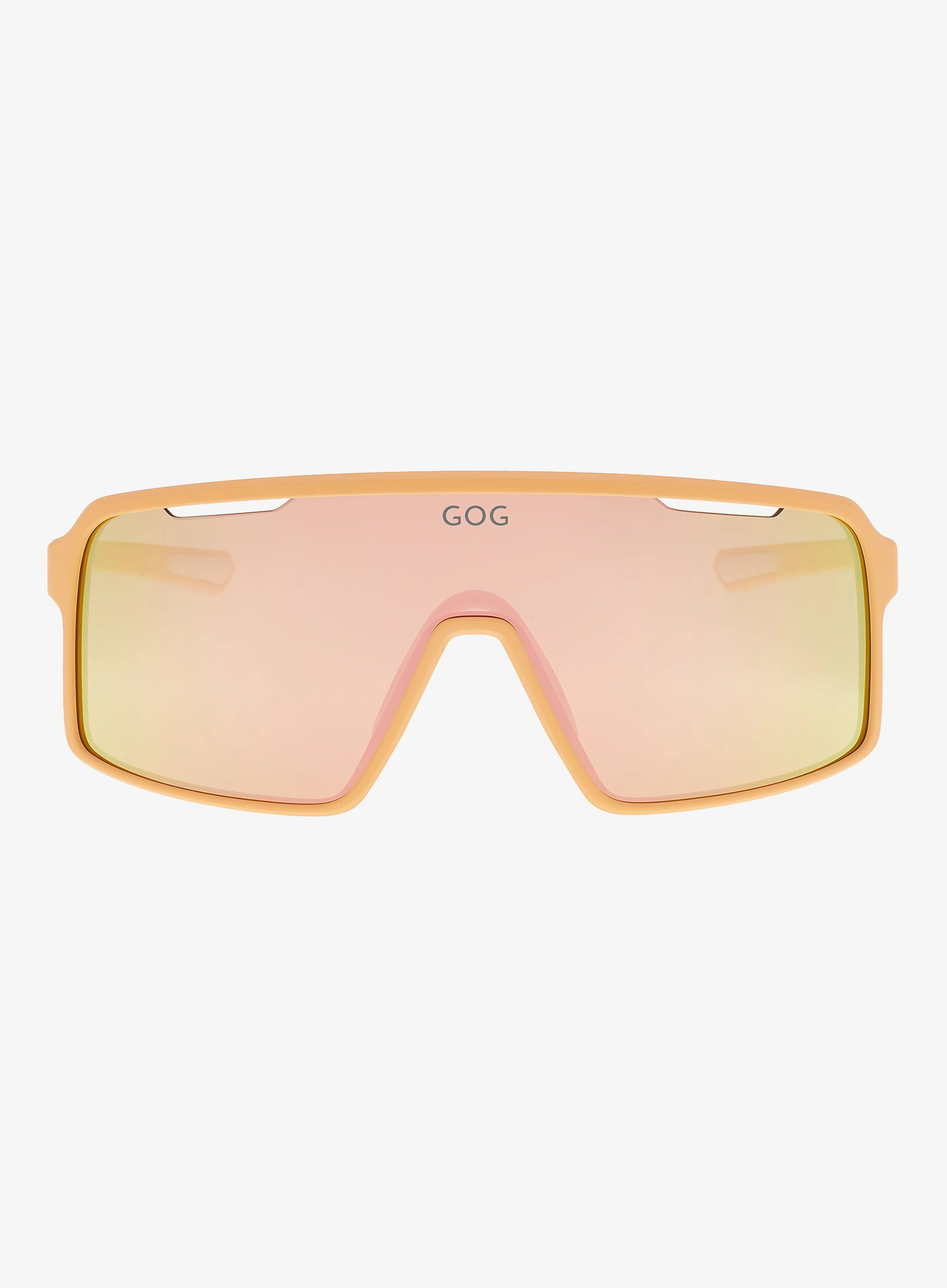 Окуляри сонцезахисні GOG Enki - matt orange/white/r.rose/gold