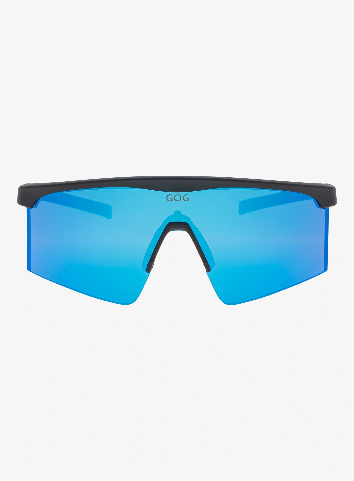 Окуляри сонцезахисні GOG Sigurd - matt black/reflex white/blue