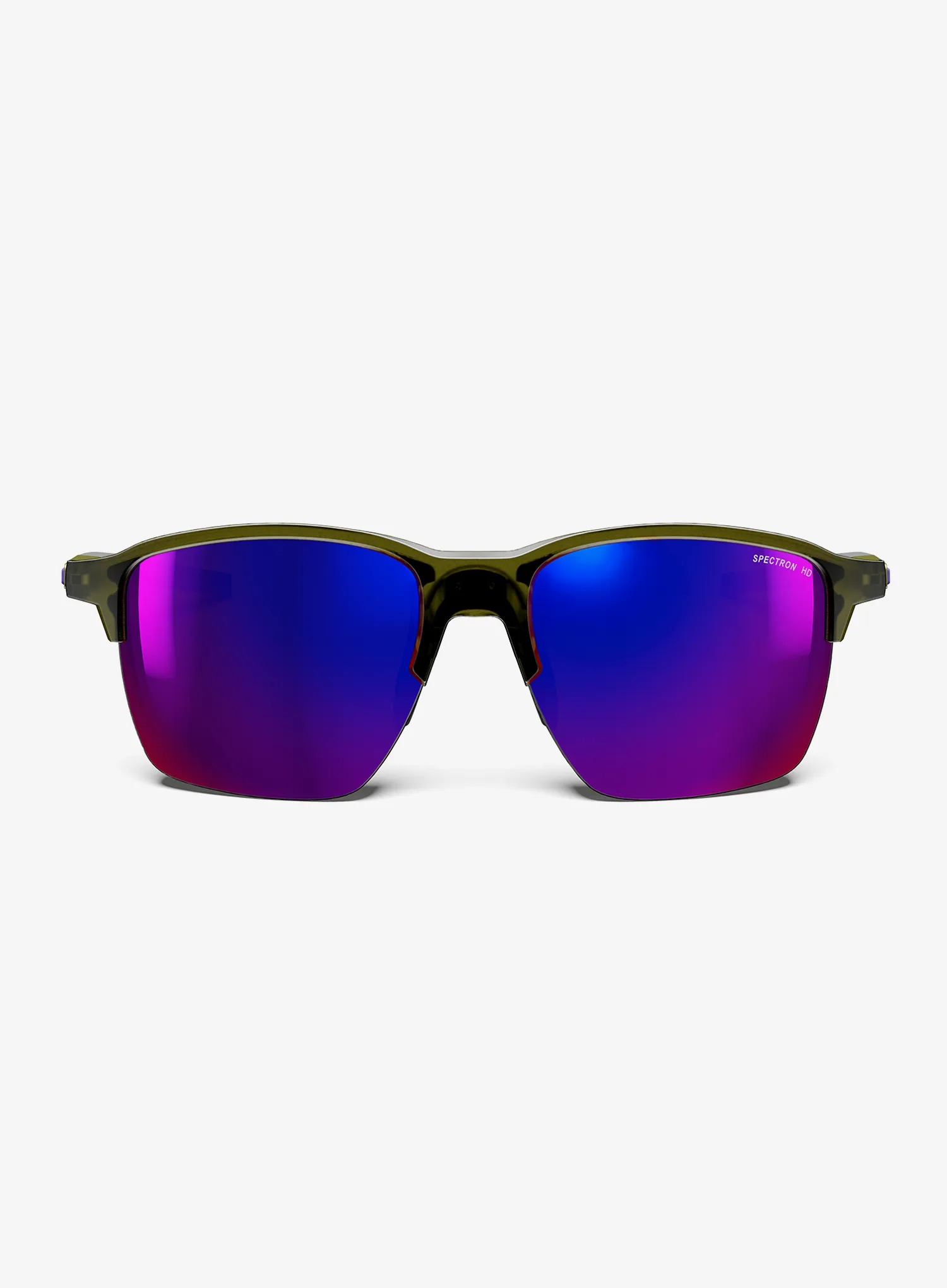 Окуляри сонцезахисні Julbo Crossline - Spectron 3 HD - shiny trans.khaki/shiny khaki