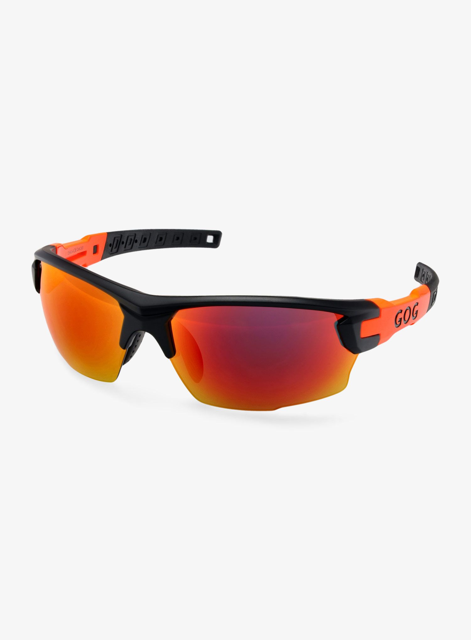 Окуляри для велоспорту GOG Steno - black/orange/poly.red
