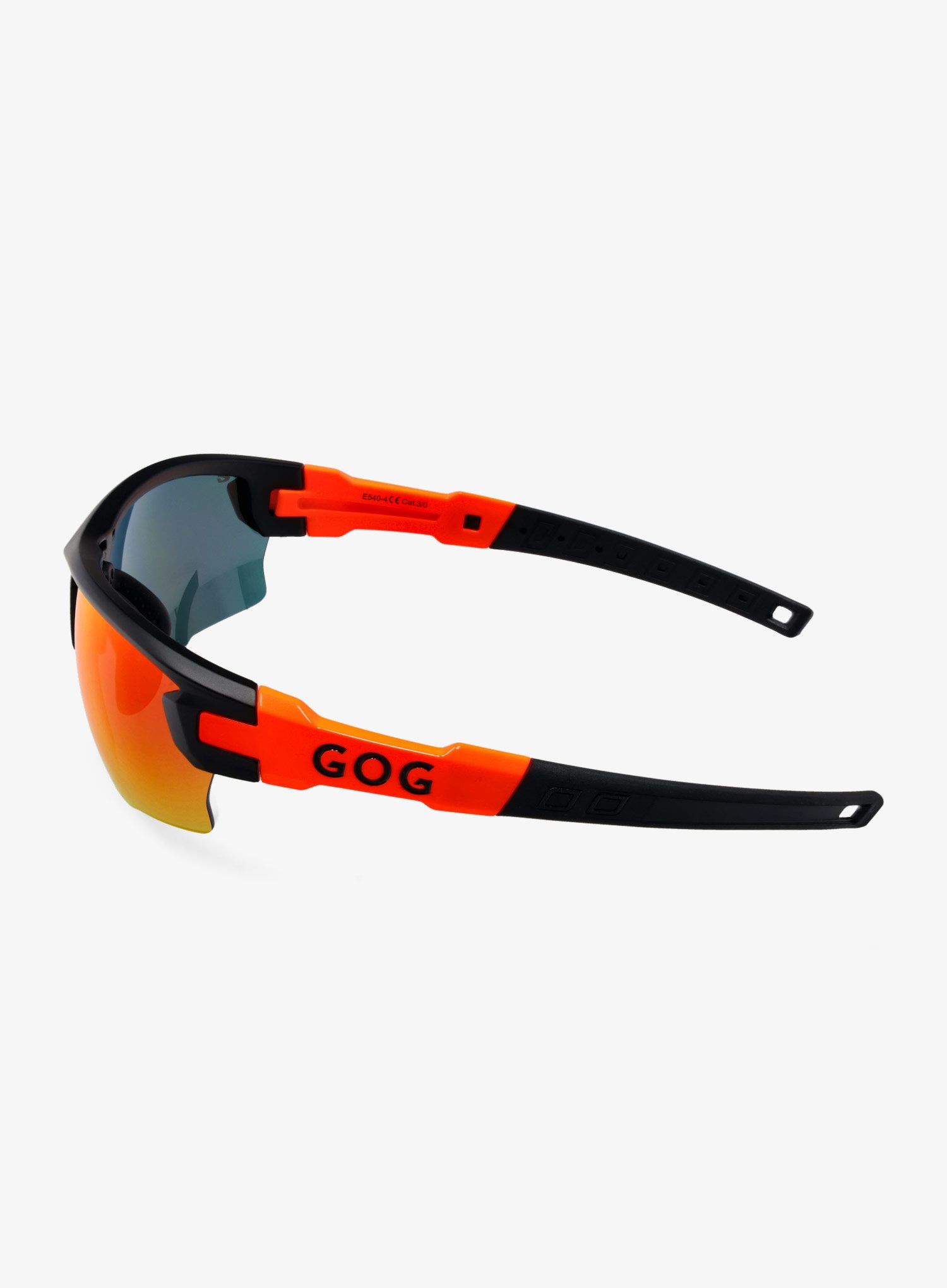 Окуляри для велоспорту GOG Steno - black/orange/poly.red