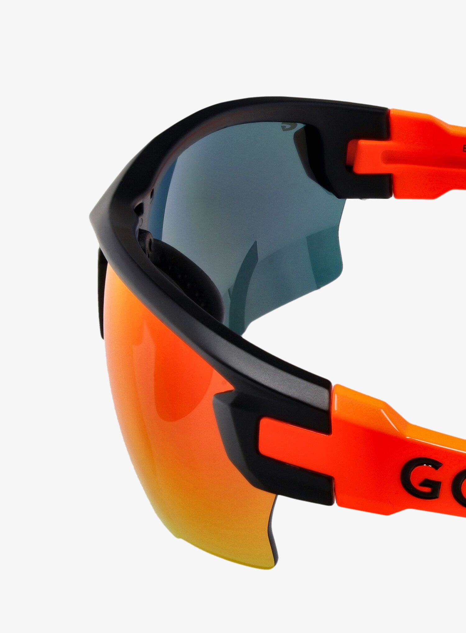 Окуляри для велоспорту GOG Steno - black/orange/poly.red