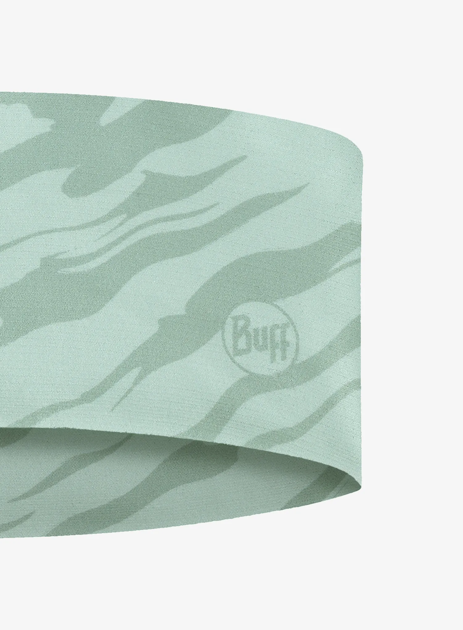 Пов'язка на голову Buff Coolnet UV Wide Headband - aces seagrove green