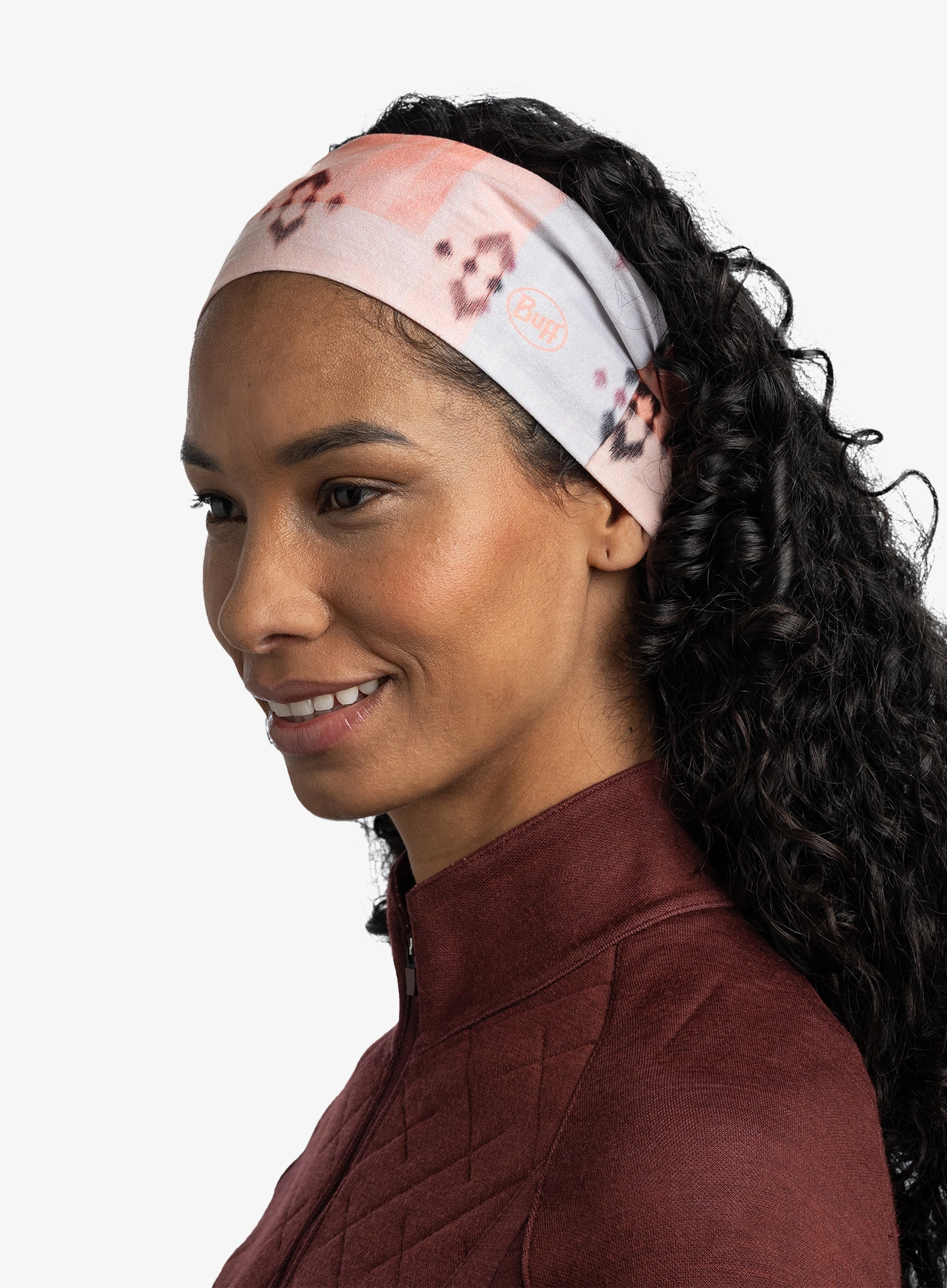 Пов'язка на голову Buff Thermonet Headband - atnet rose pink