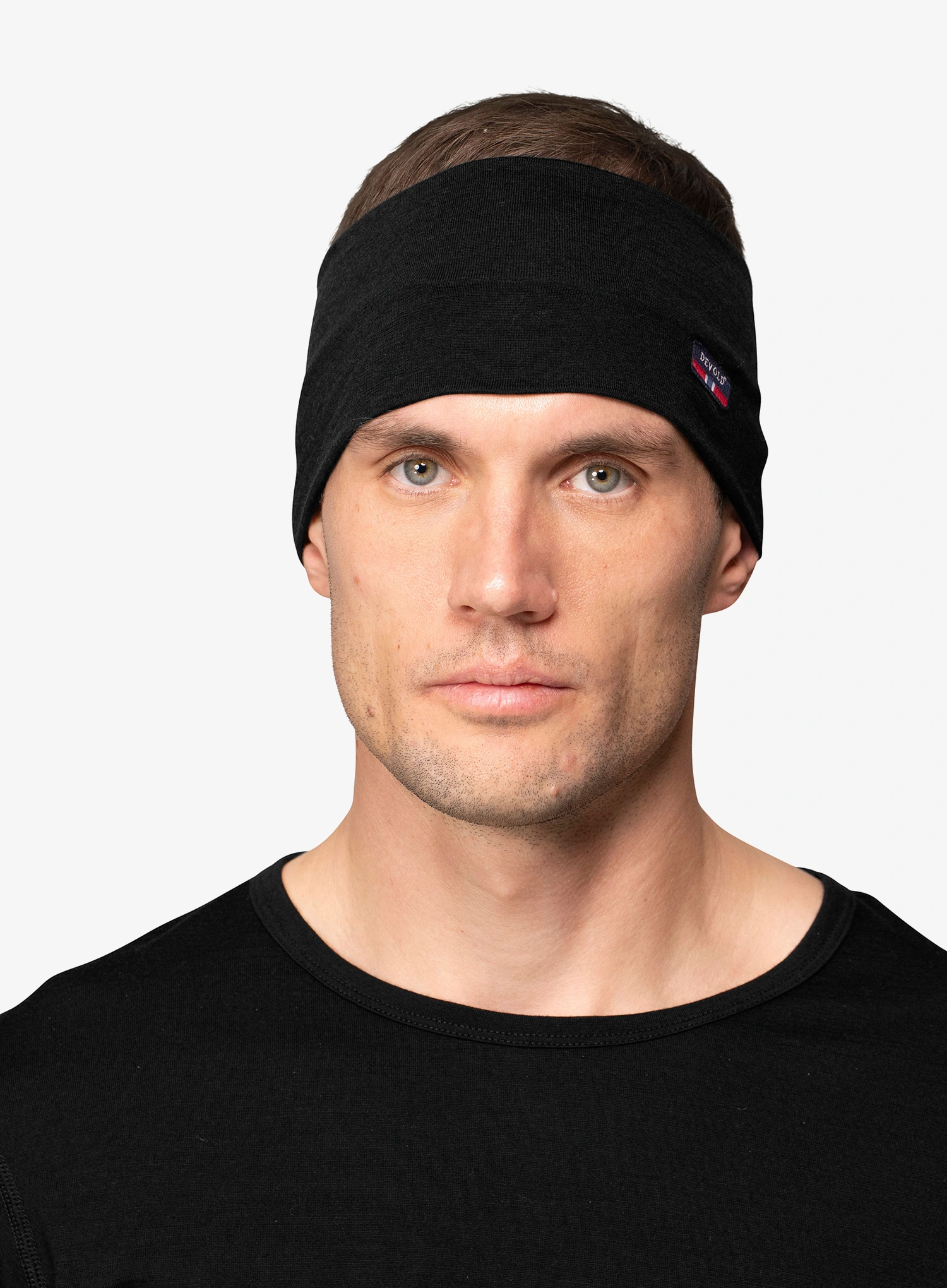 Пов'язка на голову Devold Breeze Merino 150 Headband - black