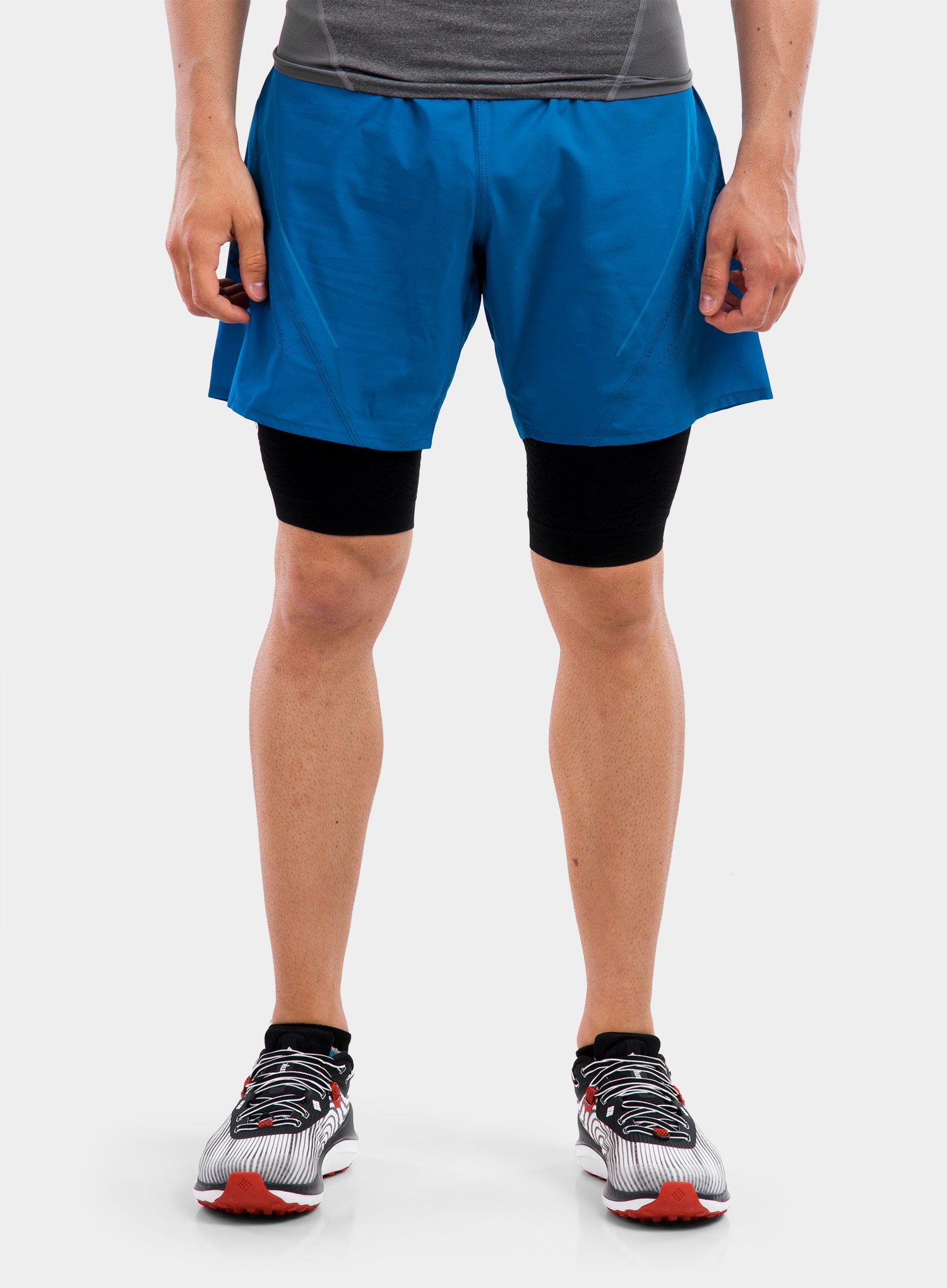 Пов'язки компресійні Compressport Under Control Quad - black