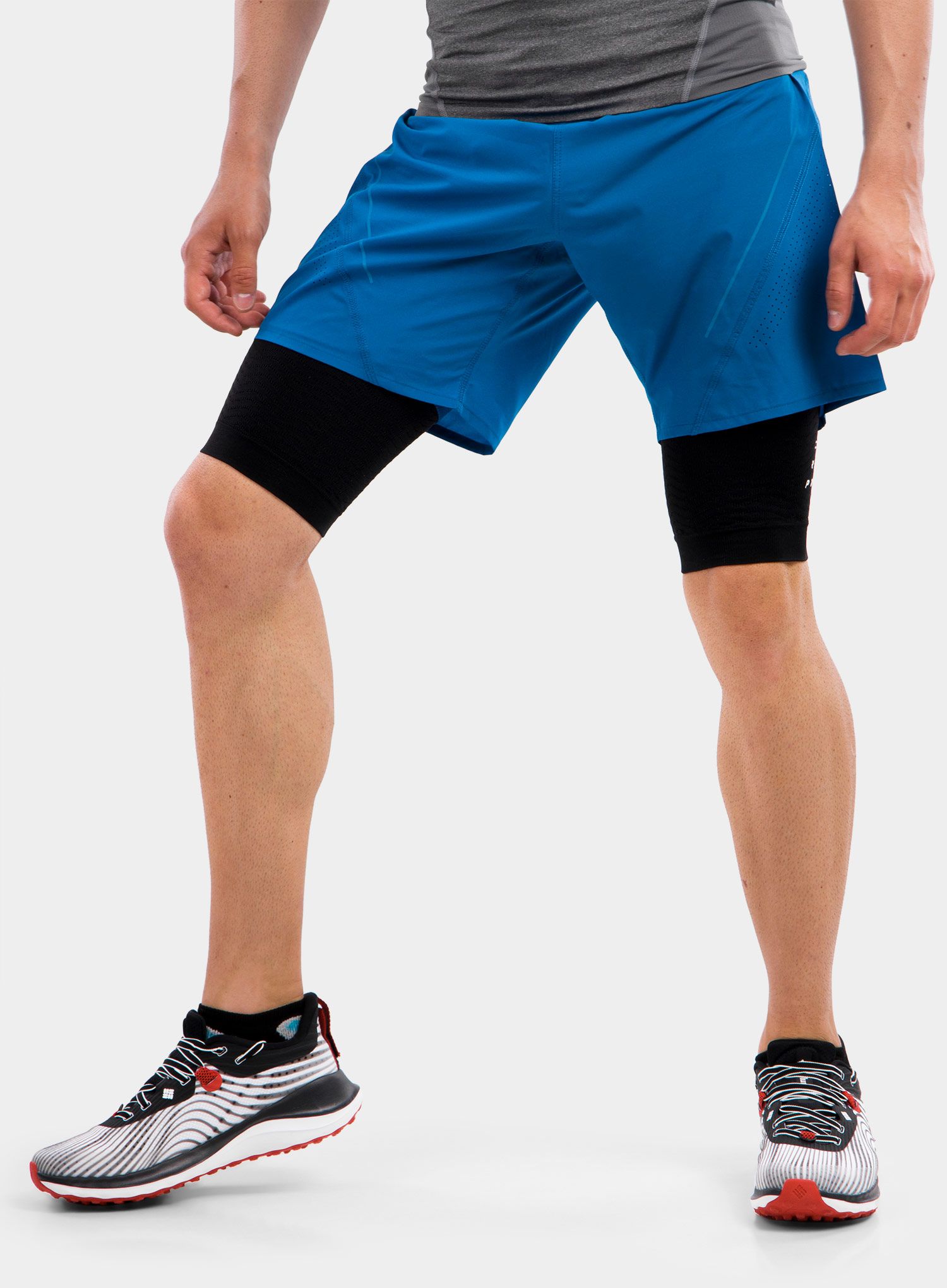Пов'язки компресійні Compressport Under Control Quad - black