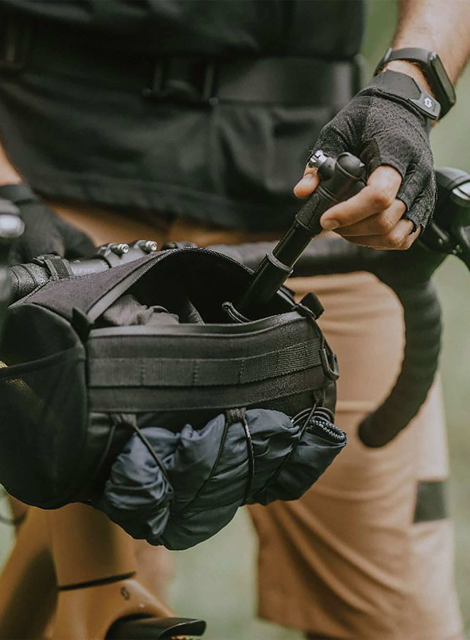 Сумка на кермо Topeak Tubular Barbag 3.8 L - black