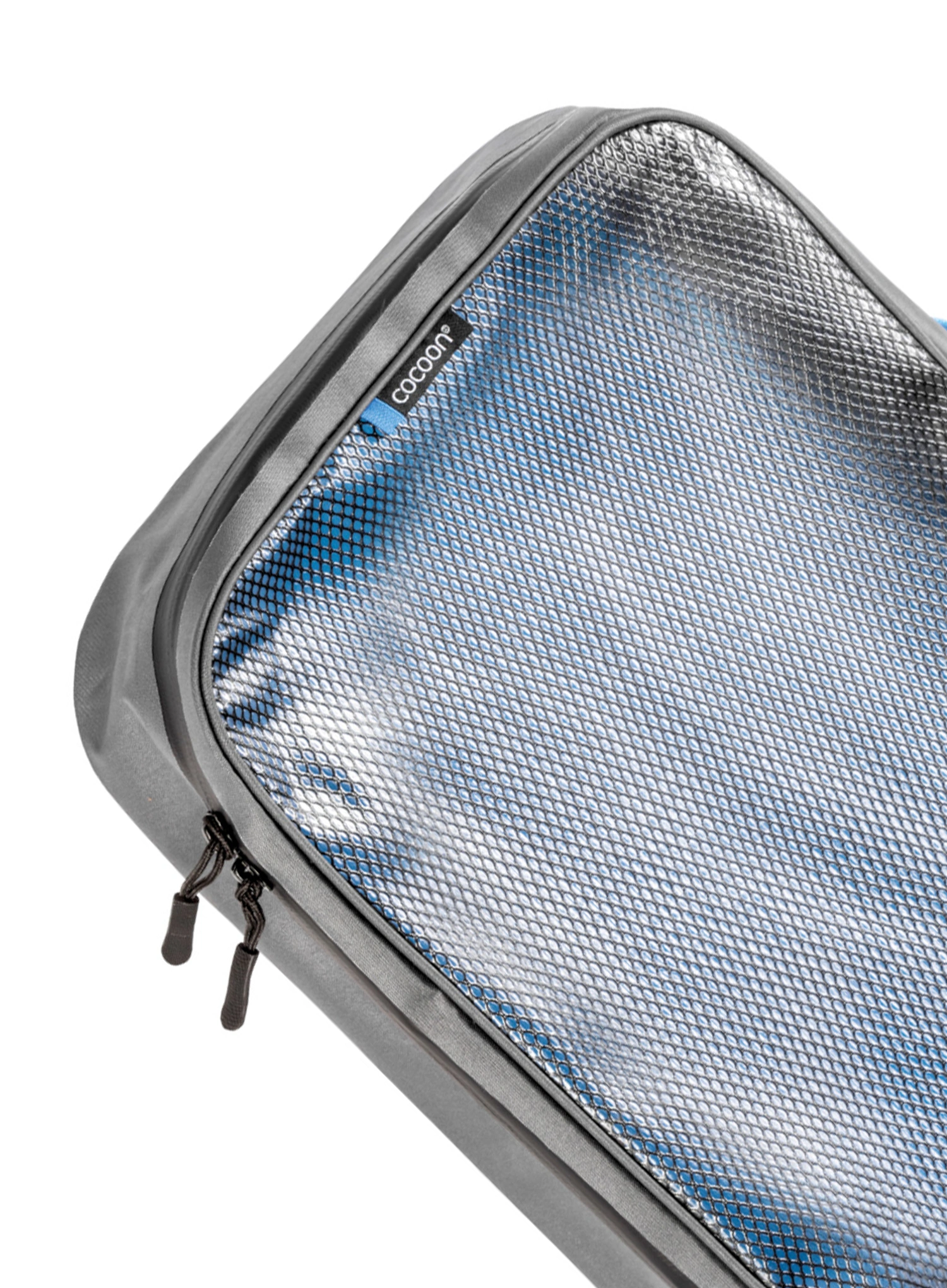 Органайзер для подорожей Cocoon Packing Cube - Laminated Net Top L - grey/blue
