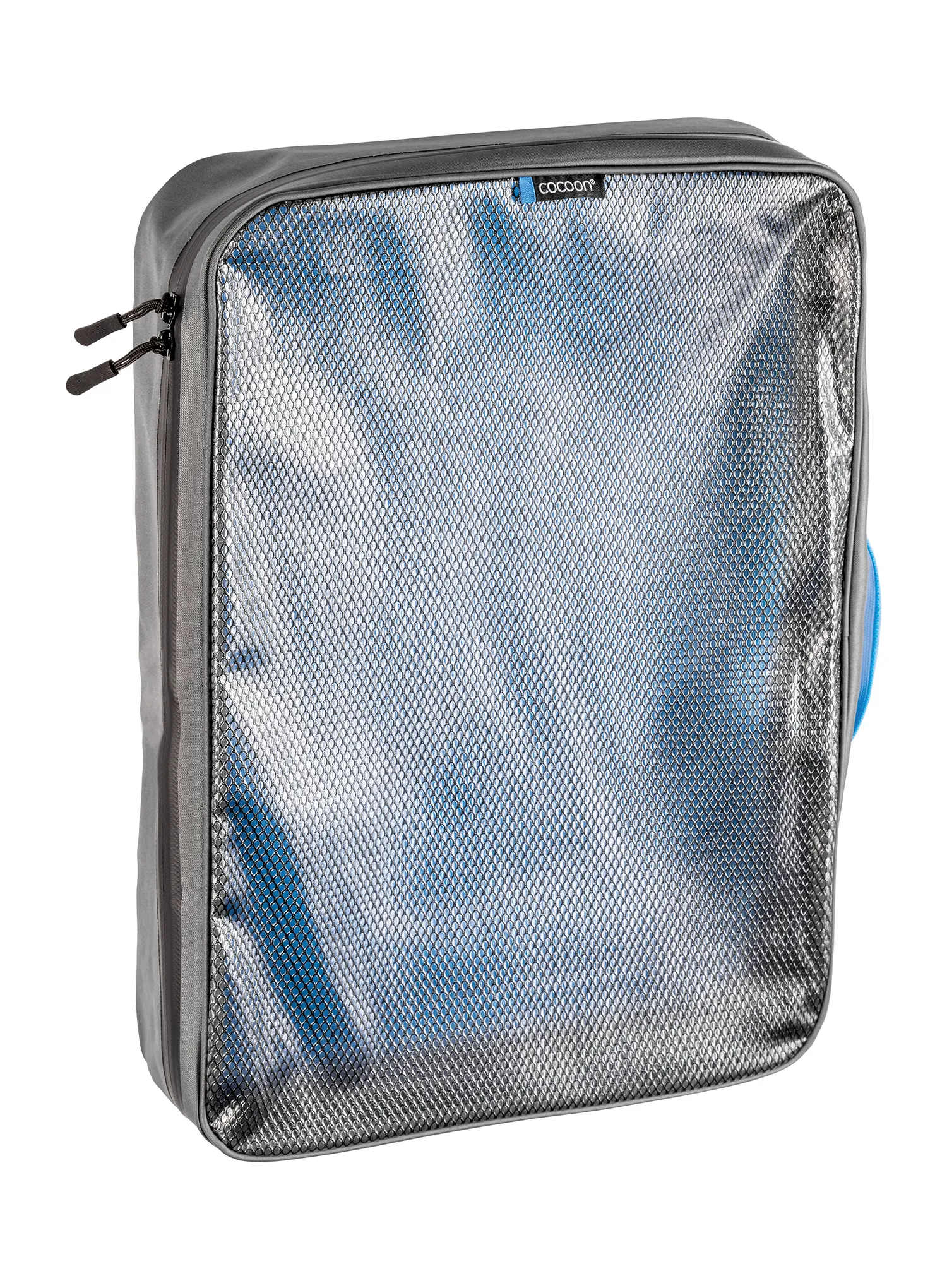 Органайзер для подорожей Cocoon Packing Cube - Laminated Net Top XL - grey/blue