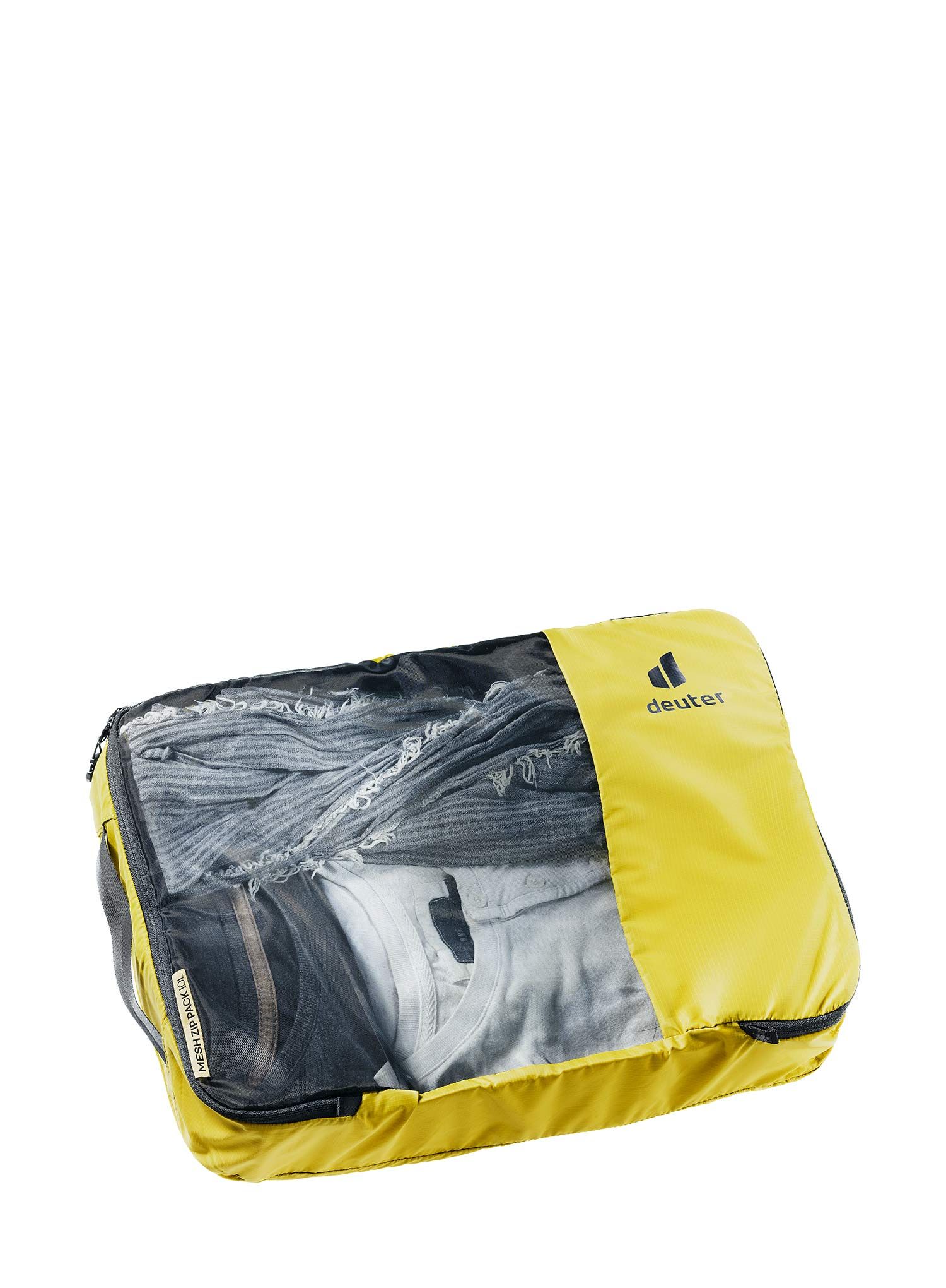 Органайзер для подорожей Deuter Mesh Zip Pack 10 - turmeric/black