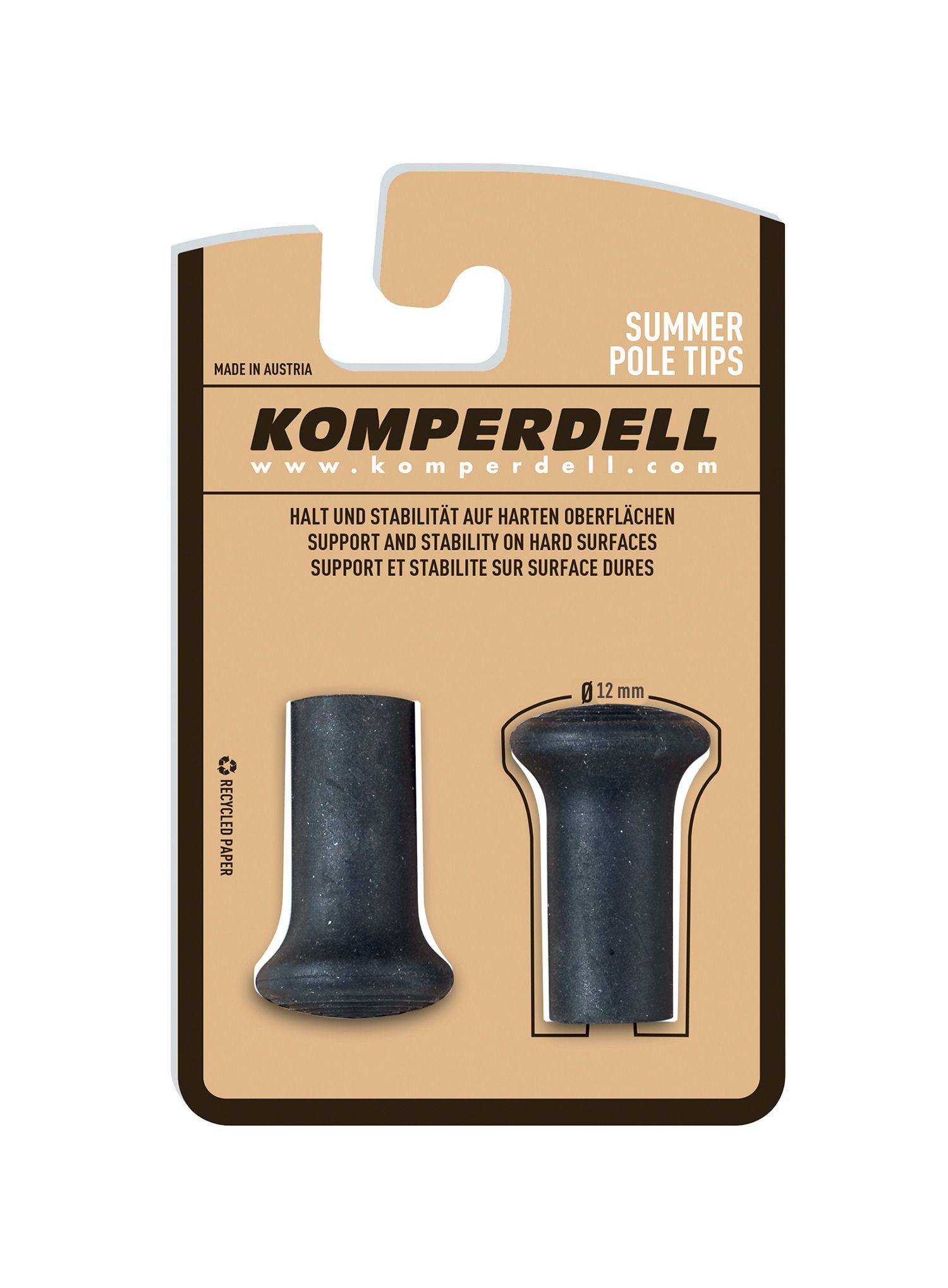 Накладки для палиць Komperdell Tip Protector 12 mm