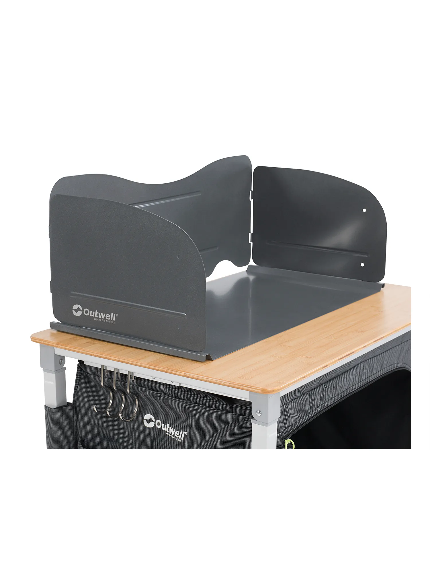 Заслона Outwell Heat Diffusion Plate & Windshield